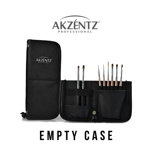 AKZENTZ  BLACK BRUSH CASE (EMPTY CASE)