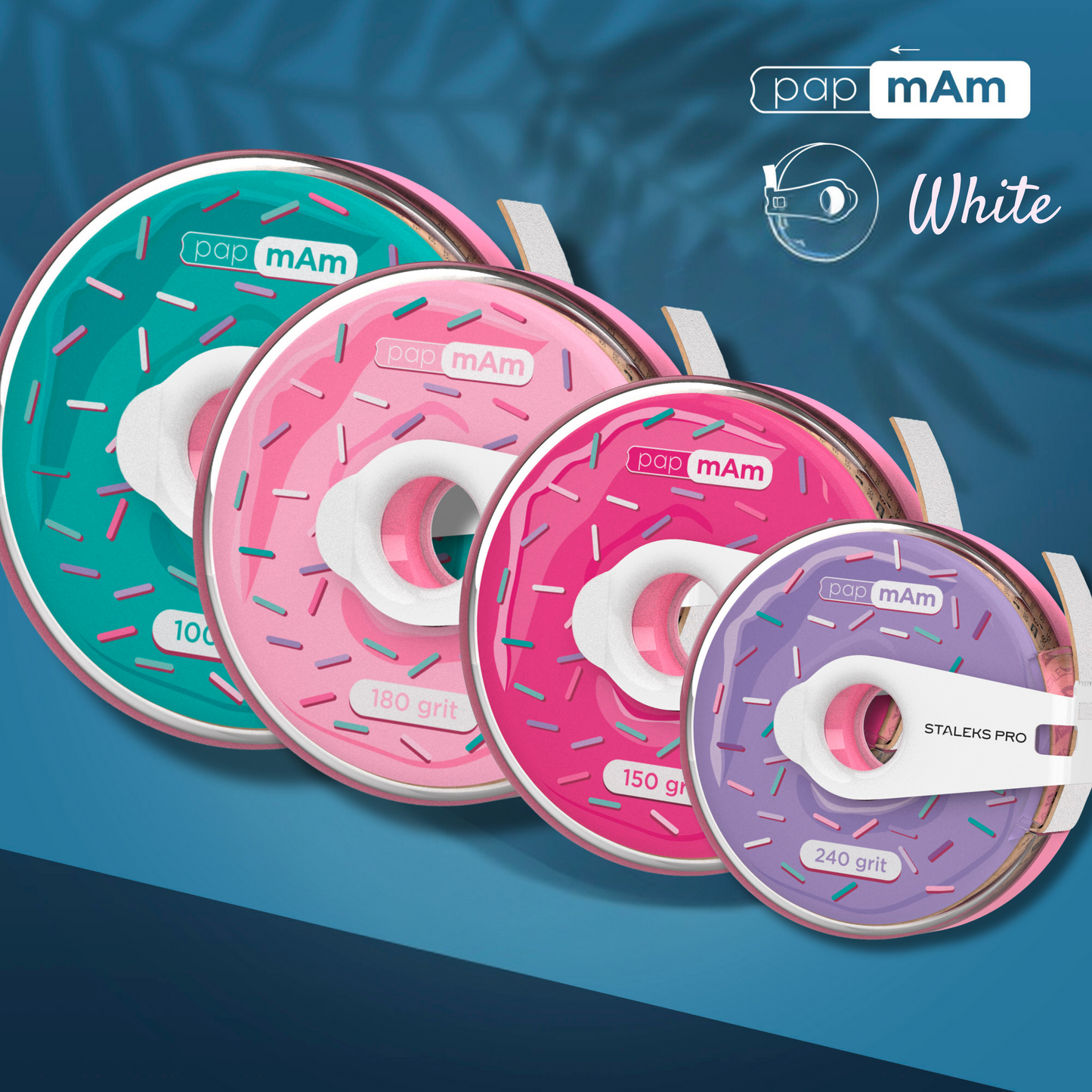 DONUT: WHITE PAPMAM ROLL IN A PLASTIC CASE STALEKS PRO EXPERT (7 M)