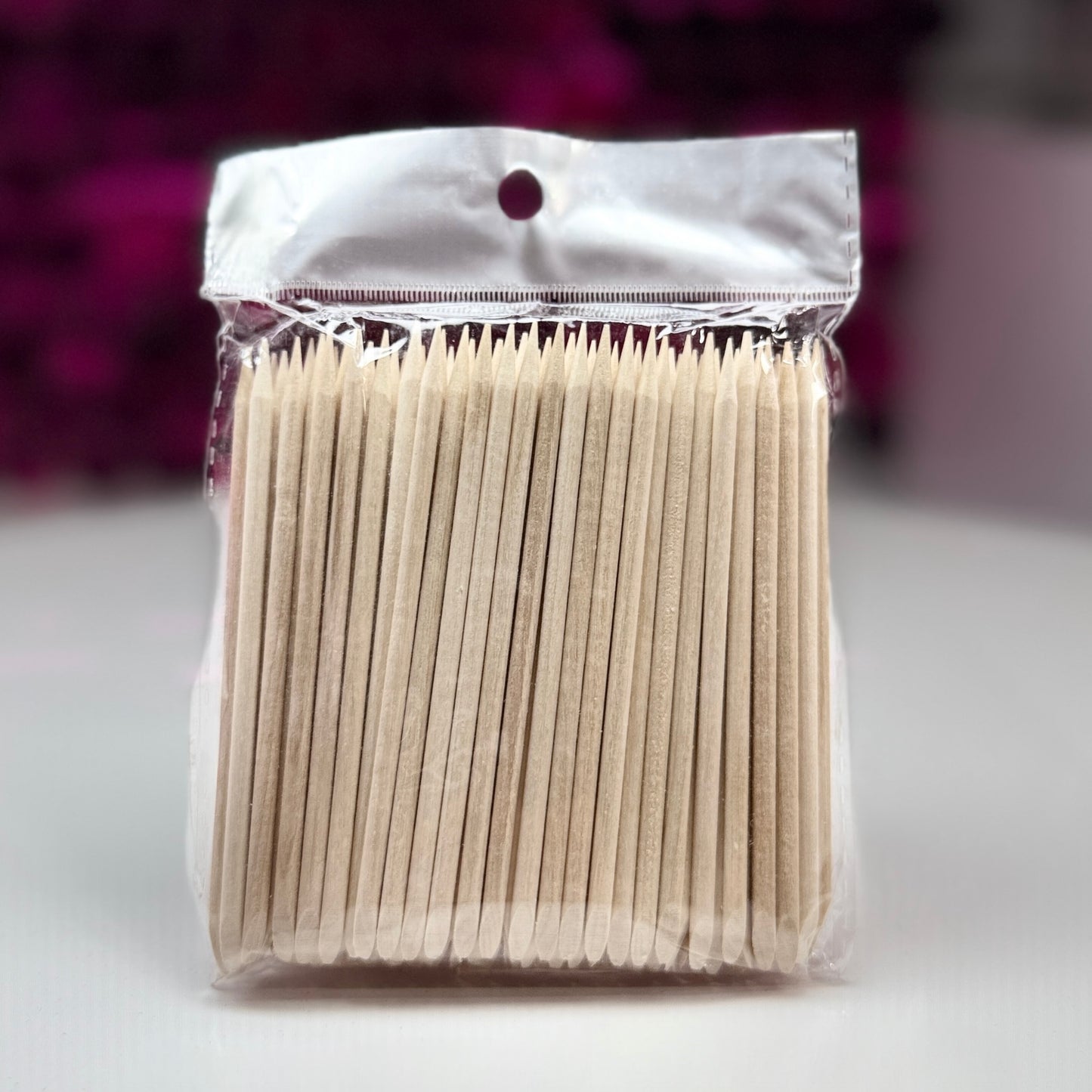 Orange wood sticks 105 mm (100 pcs) NEW!
