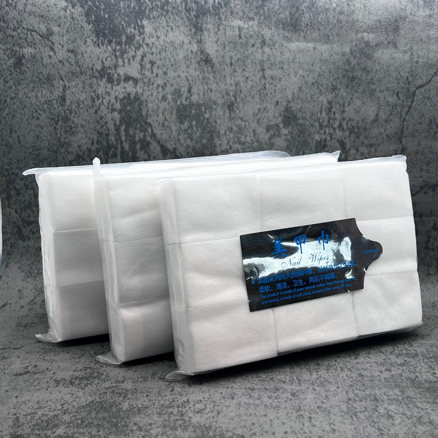 LINT FREE NAIL WIPES