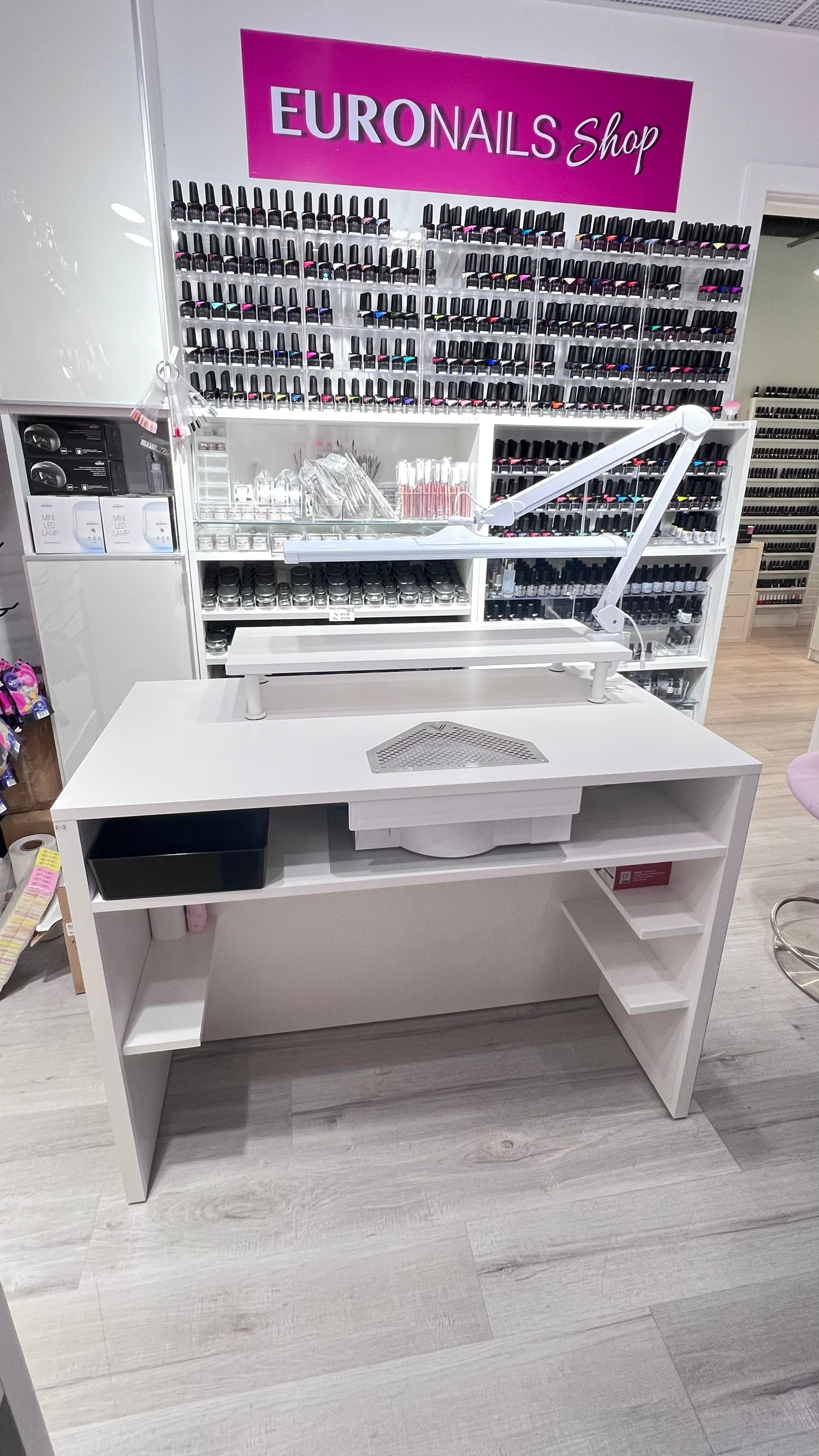 Manicure Desk Demo Model. Final sale