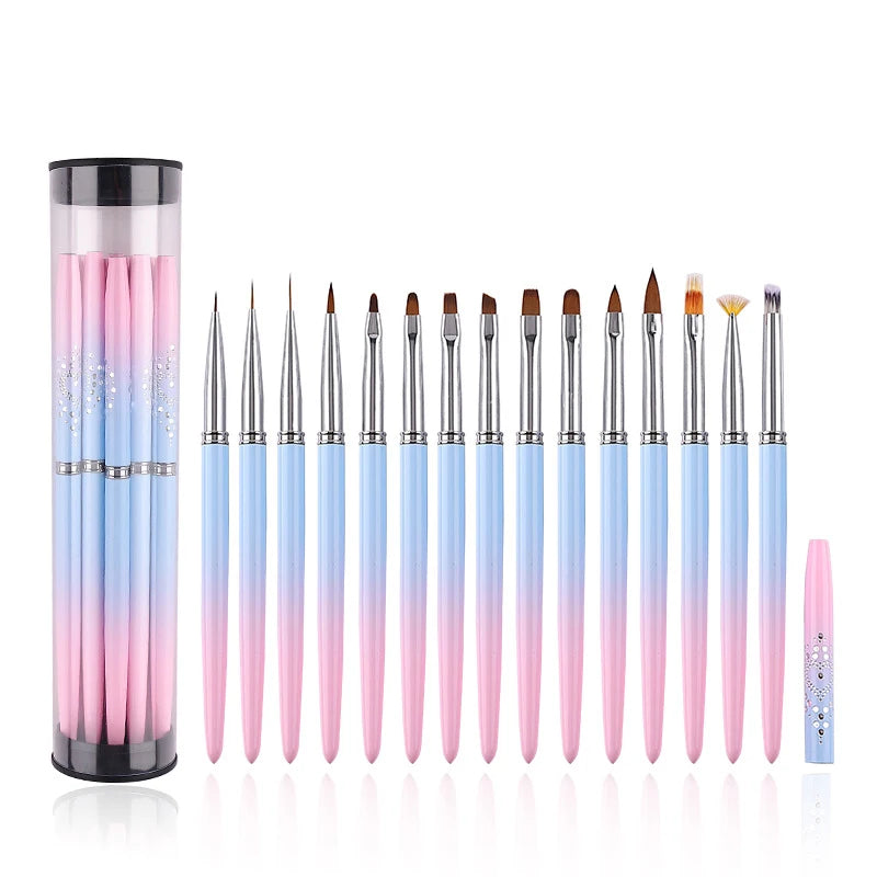 Nail Art Brushes Set