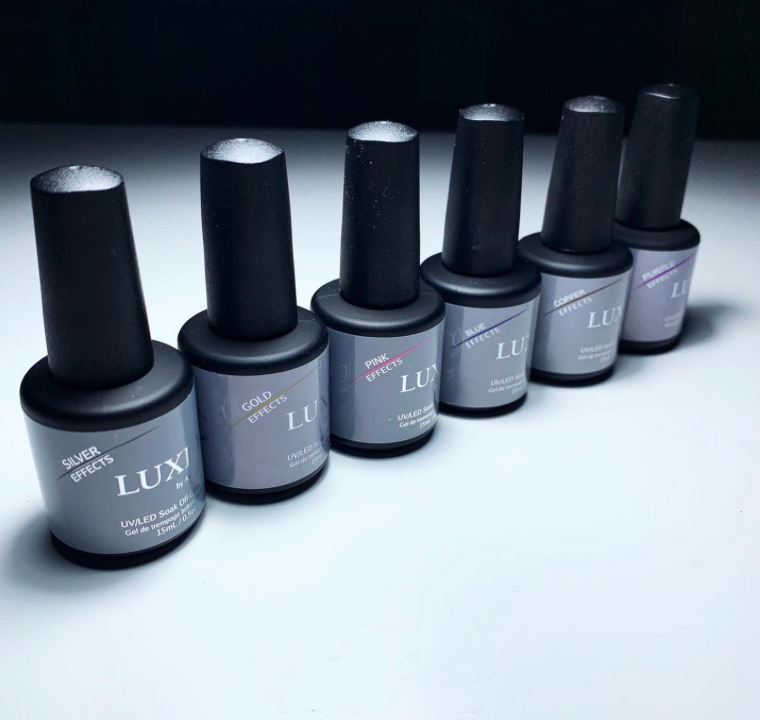 TOP COAT SHIMMER COLLECTIONS: LUXIO® EFFECTS COLLECTION 6 pcs.*15ml/.5oz