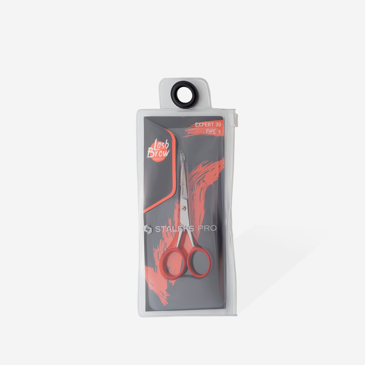 PROFESSIONAL SCISSORS FOR EYEBROWS MODELING EXPERT 30 TYPE 1