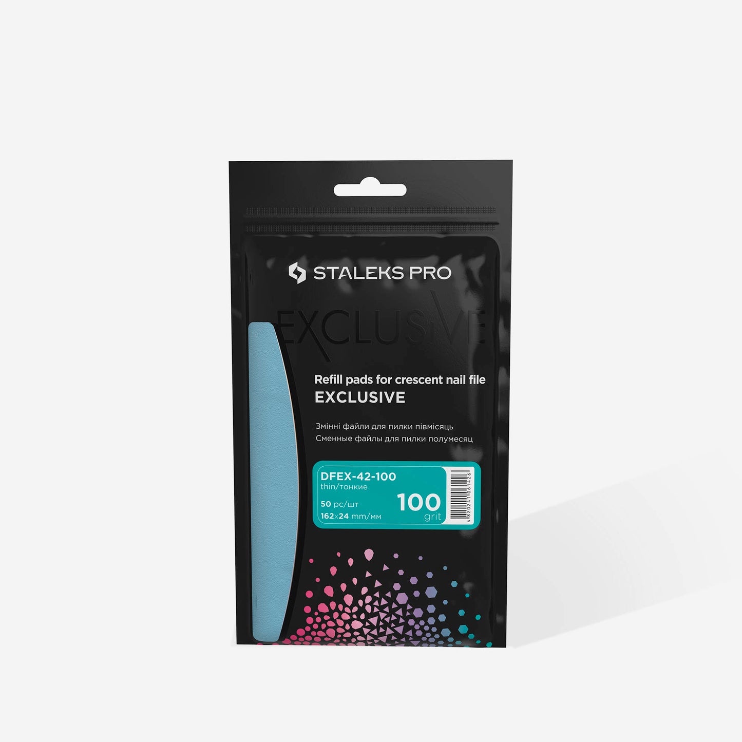 CRESCENT NAIL FILES STALEKS PRO EXCLUSIVE-42 (50 PCS/PACK)