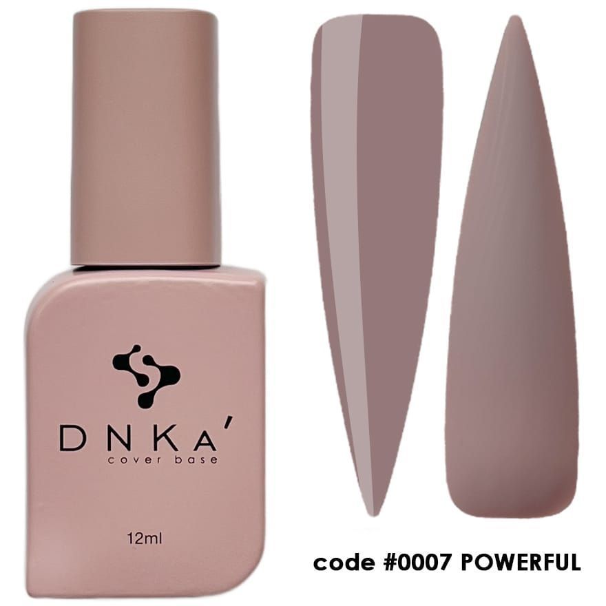 DNKa' RUBBER BASE FRENCH - Cover Base #0007 Powerful - 12 ml