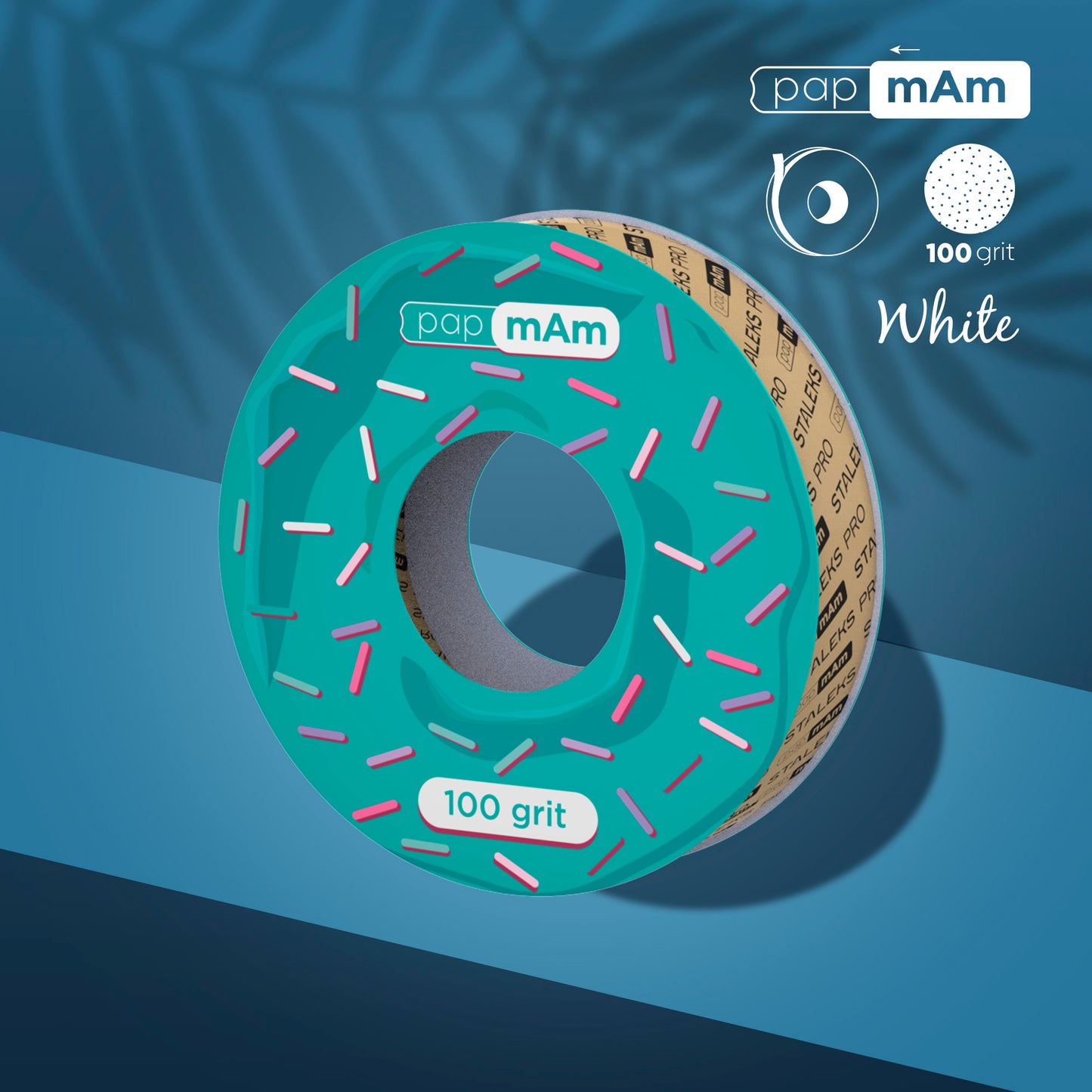 DONUT: WHITE PAPMAP REFILL ROLL (FOR THE PLASTIC CASE) STALEKS PRO EXPERT (7 M)
