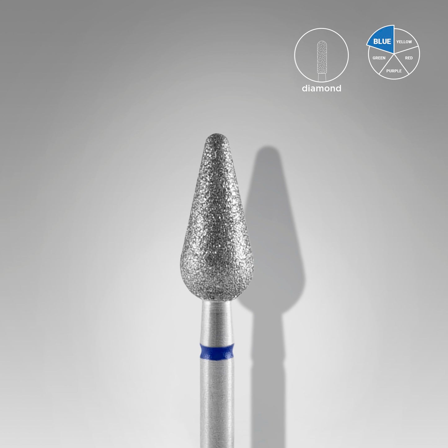 STALEKS BITS DIAMOND “ROUNDED PEAR” D-5 MM, L-12 MM FA101_050/12