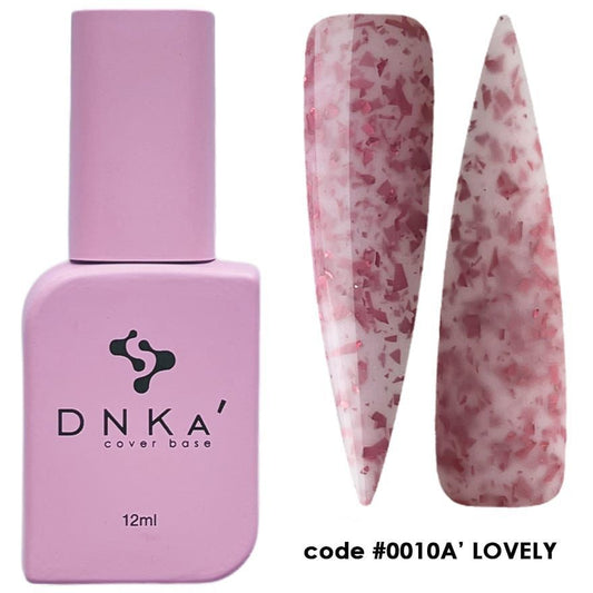 DNKa' RUBBER BASE FRENCH - Cover Base #0010A' Lovely - 12 ml