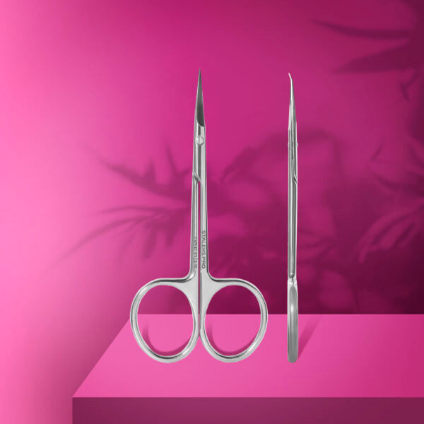 PROFESSIONAL CUTICLE SCISSORS WITH HOOK EXPERT 51 TYPE 3