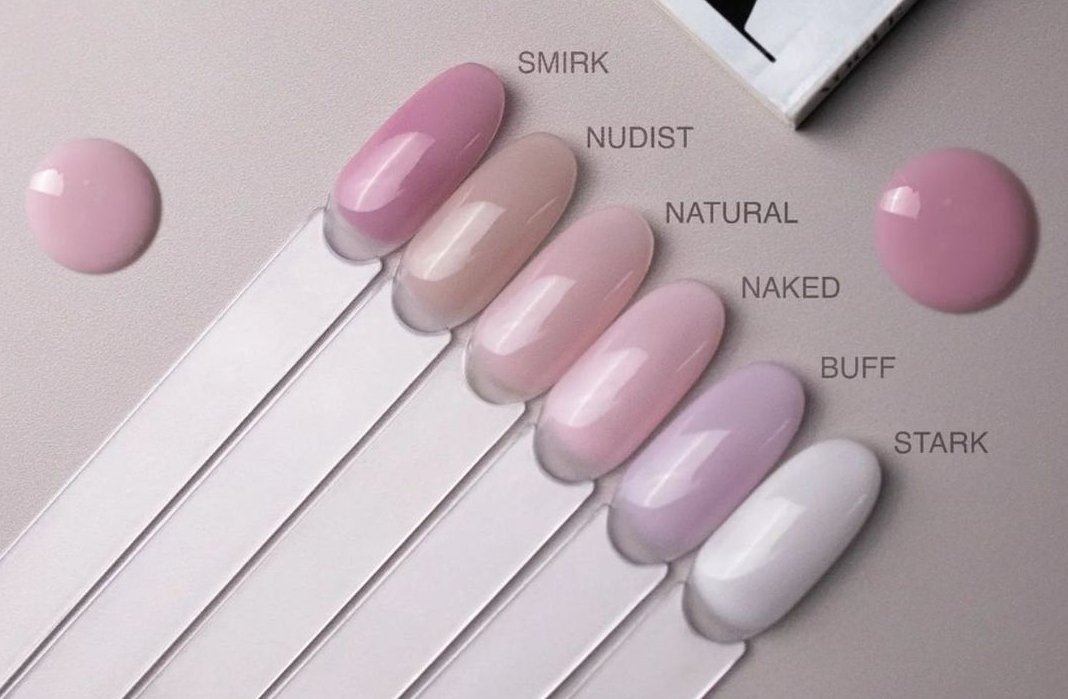 BASE COLOUR COLLECTIONS: LUXIO® GEL BASE NAKED COLLECTION KIT (6 bottles*15 ml)
