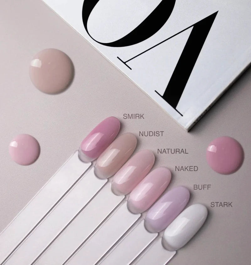 BASE COLOUR COLLECTIONS: LUXIO® GEL BASE NAKED COLLECTION KIT (6 bottles*15 ml)