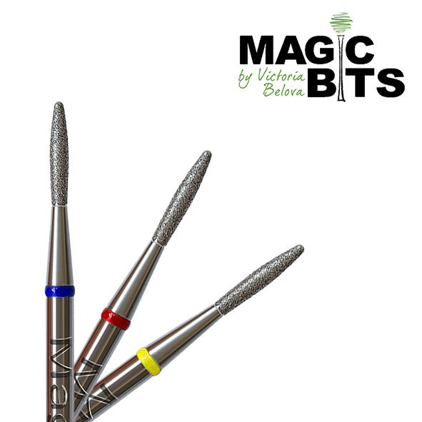 MAGIC BITS DIAMOND FLAME ROUND TIP (All Diameters) NEW!