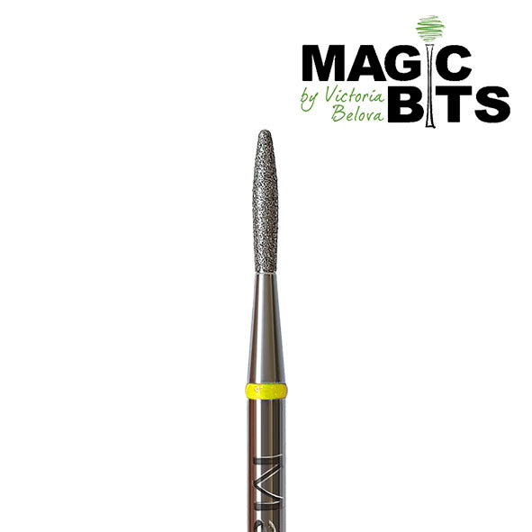 MAGIC BITS DIAMOND FLAME ROUND TIP (All Diameters) NEW!
