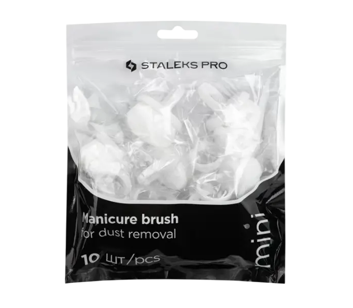 MANICURE BRUSH EXPERT 03 FOR DUST REMOVAL MINI (10 PCS) NEW!