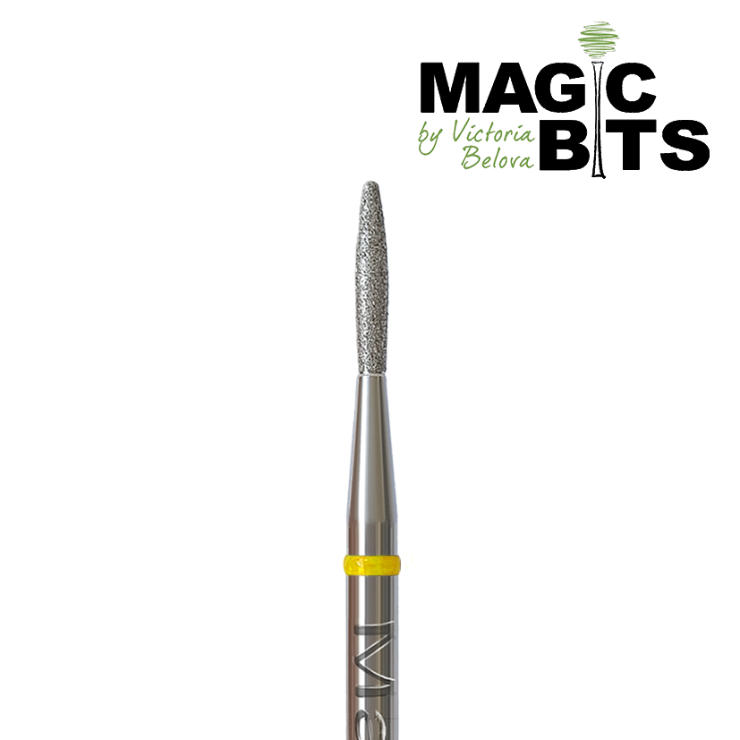 MAGIC BITS DIAMOND FLAME ROUND TIP (All Diameters) NEW!