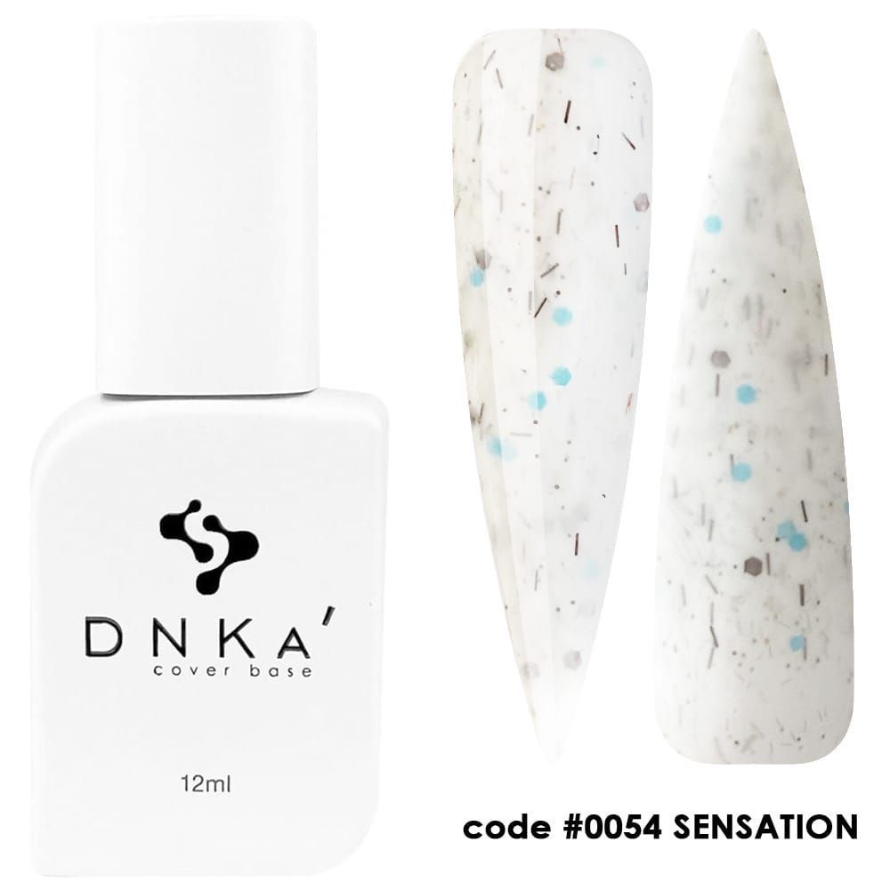 DNKa' RUBBER BASE FRENCH - Cover Base #0054 Sensation - 12 ml