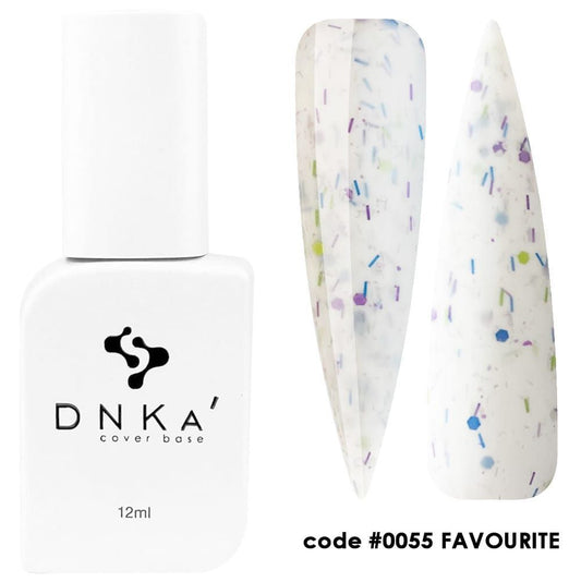 DNKa' RUBBER BASE FRENCH - Cover Base #0055 Favourite - 12 ml