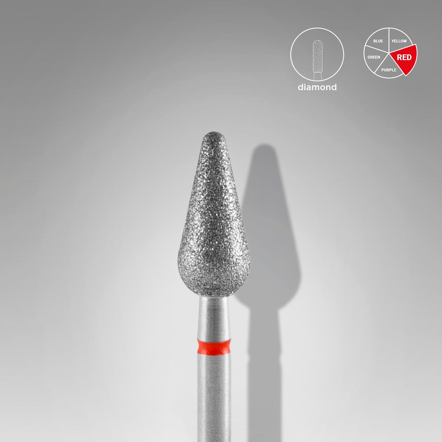 STALEKS BITS DIAMOND “ROUNDED PEAR” D-5 MM, L-12 MM FA101_050/12