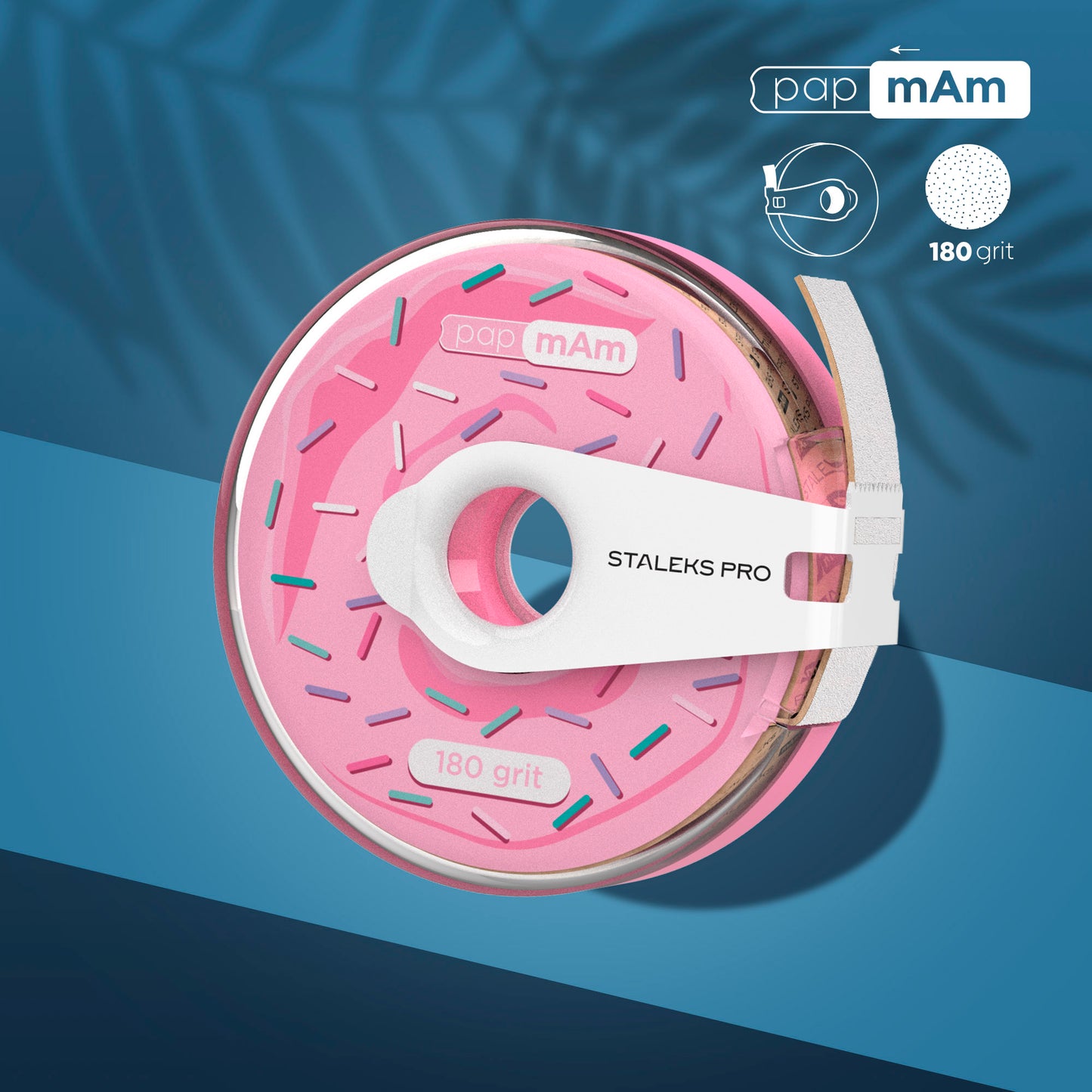 DONUT: WHITE PAPMAM ROLL IN A PLASTIC CASE STALEKS PRO EXPERT (7 M)