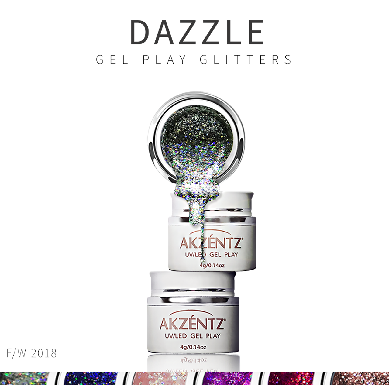 GEL PLAY® GLITTER DAZZLE HALO