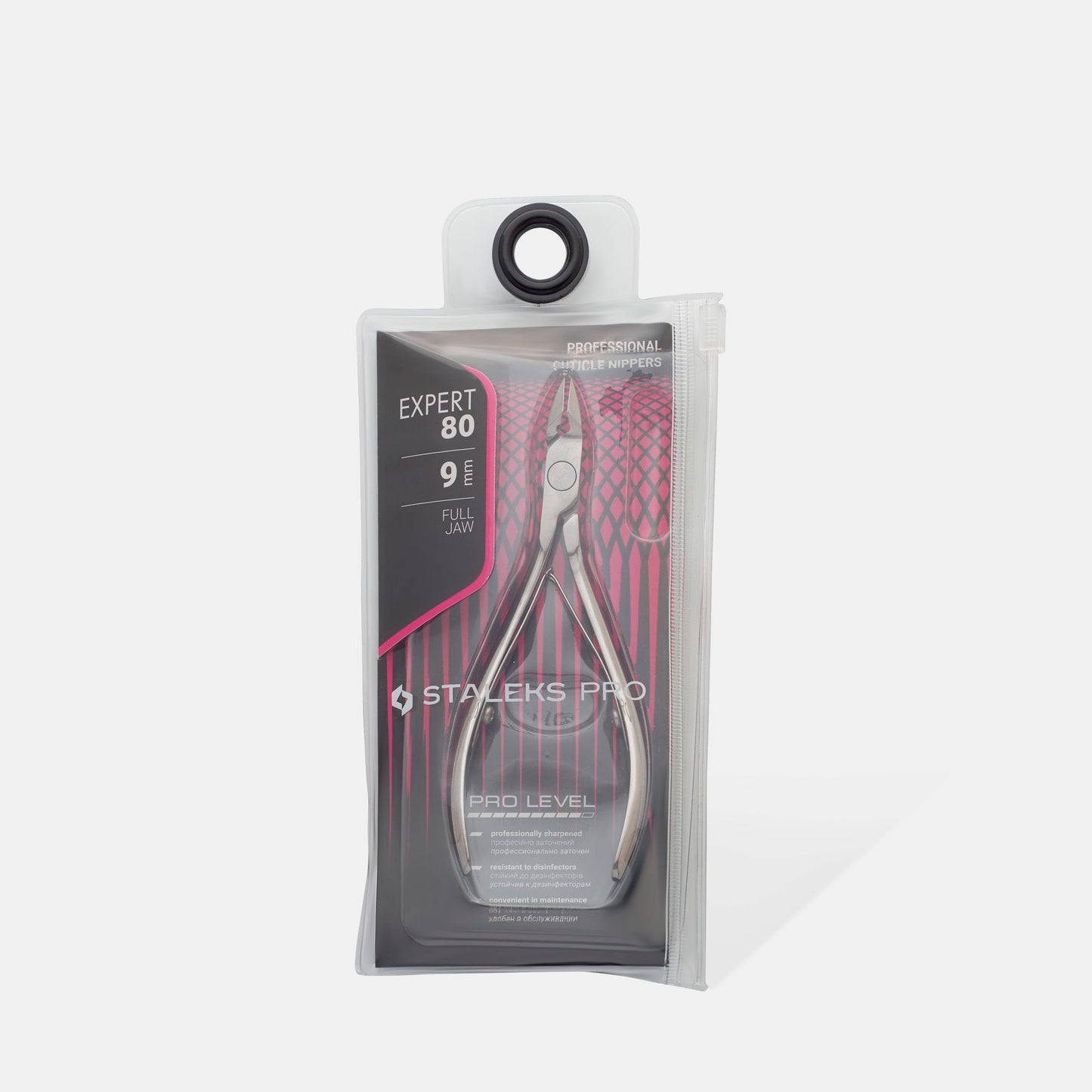 PROFESSIONAL CUTICLE NIPPERS STALEKS PRO EXPERT 80 (6mm/ 9mm)