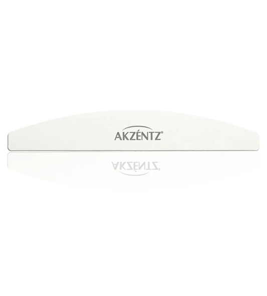 AKZENTZ WHITE CURVED FILES 50 PACK - ALL GRITS