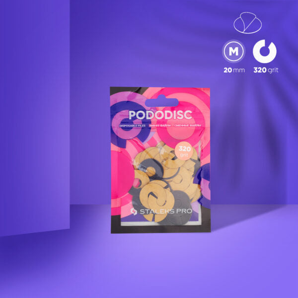 PODODISC UMBRELLA REFILL PADS FOR PEDICURE DISC M (ALL GRITS)