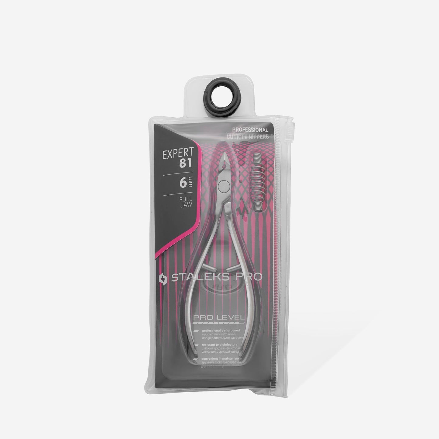 PROFESSIONAL CUTICLE NIPPERS STALEKS PRO EXPERT 81 (6mm)