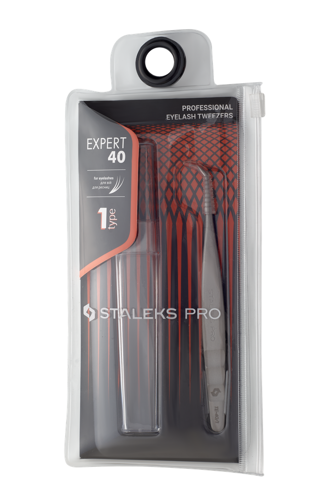 TE-40/1 PROFESSIONAL EYELASH TWEEZERS EXPERT 40 TYPE 1