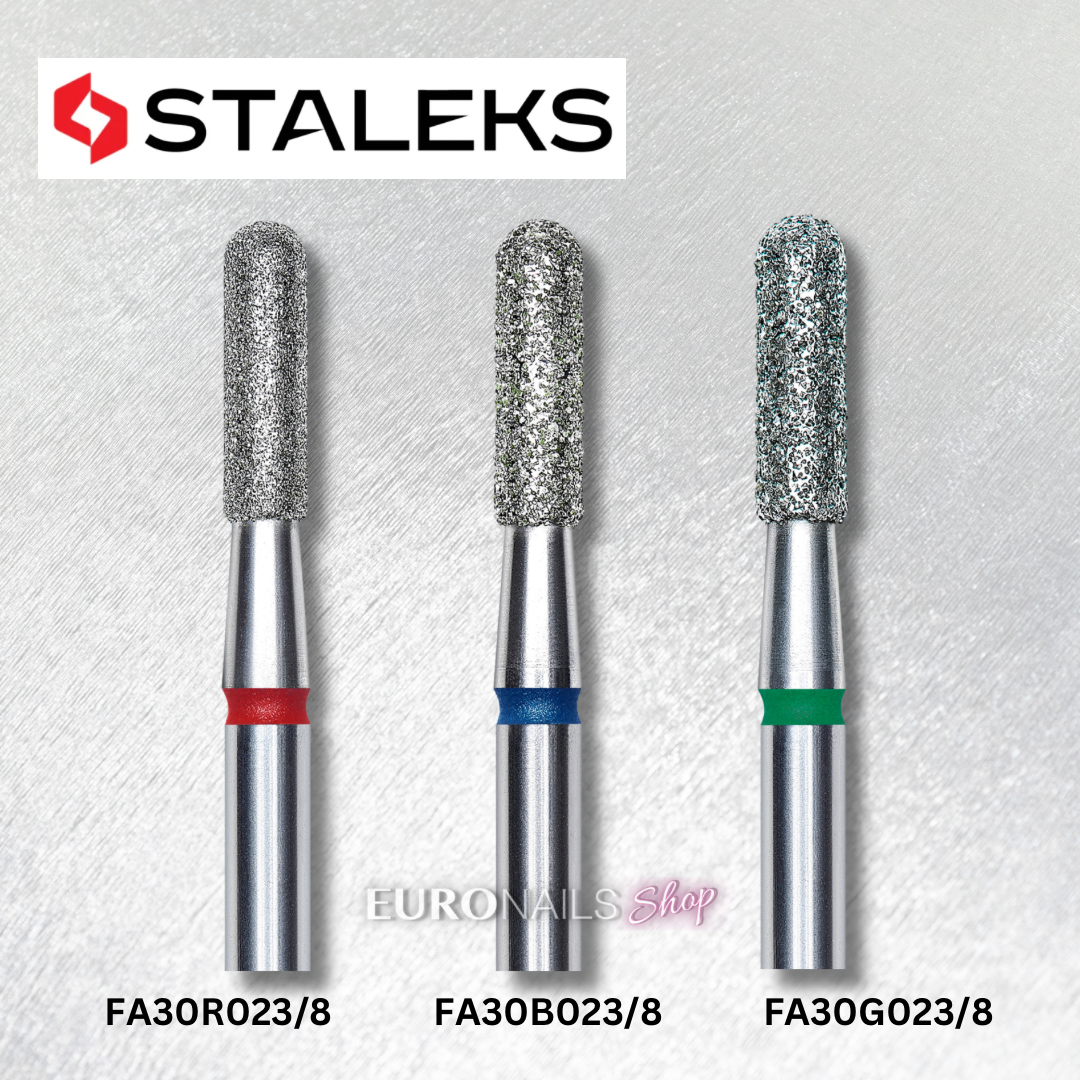 STALEKS BITS DIAMOND ROUNDED “CYLINDER” D-2.3 MM, L-8 MM FA30_023/8