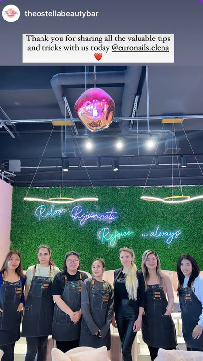 EURONAILS CUSTOMIZED SALON TRAINING PROGRAM