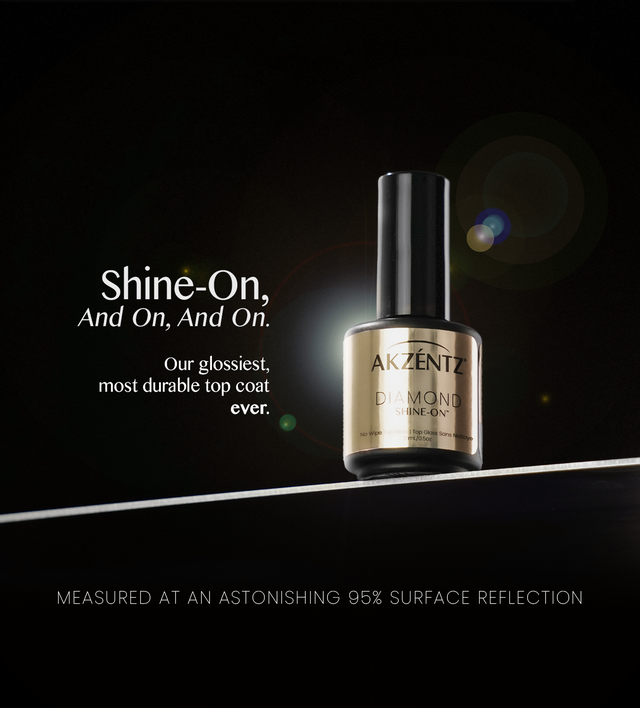 TOP COAT SHINE-ON DIAMOND (NO WIPE) 15ml