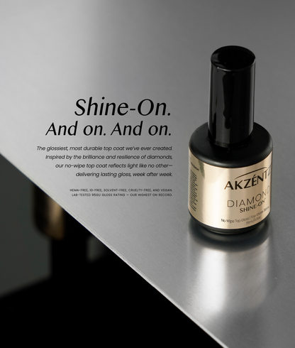 TOP COAT SHINE-ON DIAMOND (NO WIPE) 15ml