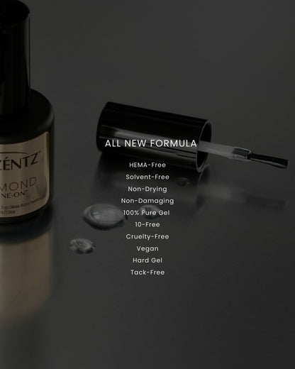 TOP COAT SHINE-ON DIAMOND (NO WIPE) 15ml