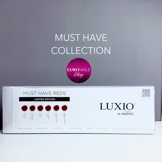 COLOUR COLLECTIONS: LUXIO® MUST HAVE REDS