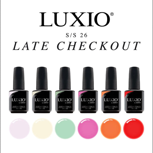 COLOUR COLLECTIONS: LUXIO® S/S 26 "LATE CHECKOUT" NEW