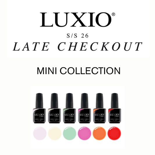 COLOUR COLLECTIONS: LUXIO® S/S 26 "LATE CHECKOUT" - MINI SIZE - NEW