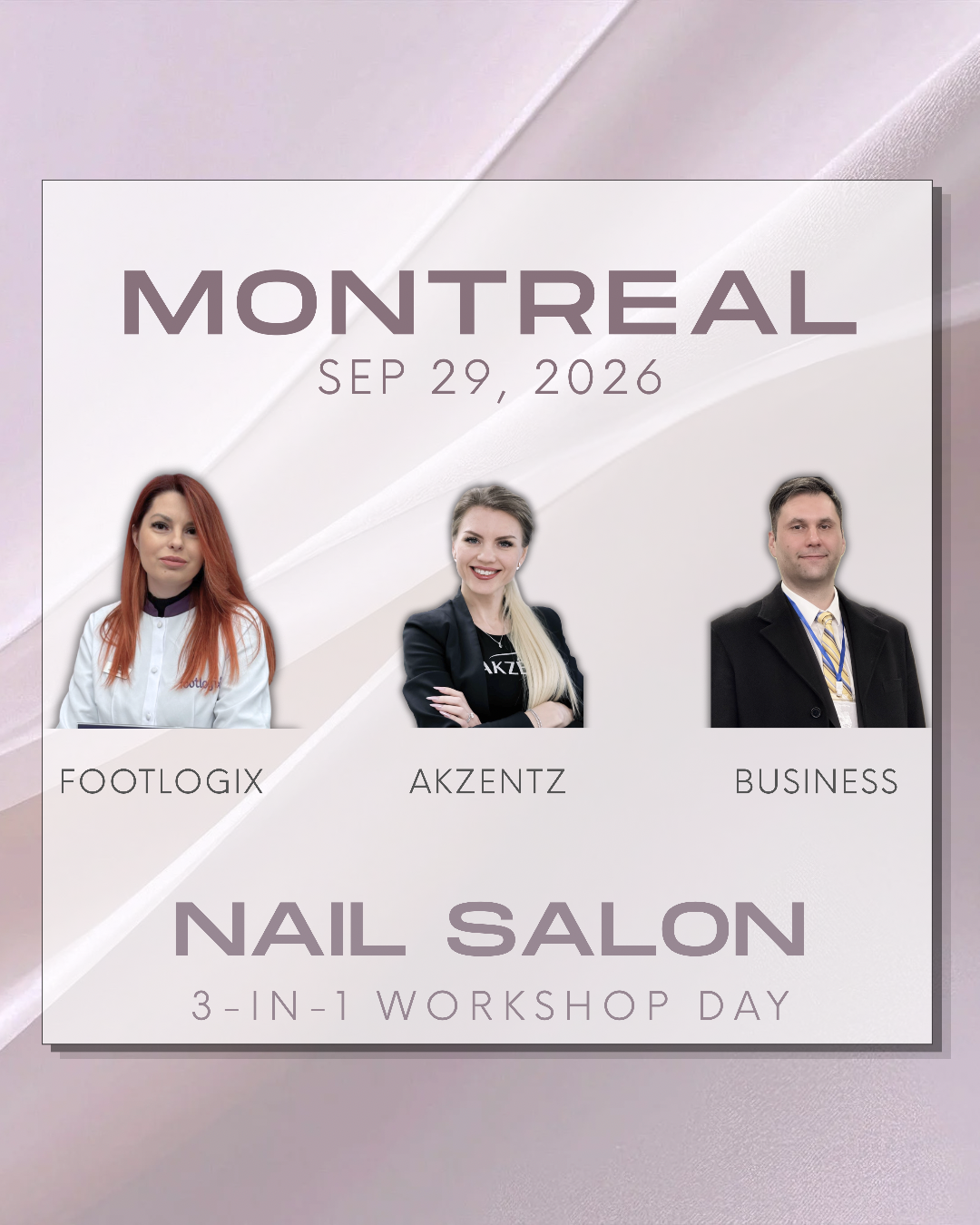 NAIL SALON 3 in 1 WORKSHOP DAY