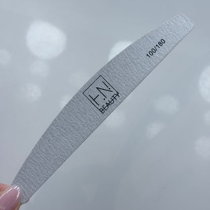 H.N.BEAUTY NAIL FILES - CRESCENT