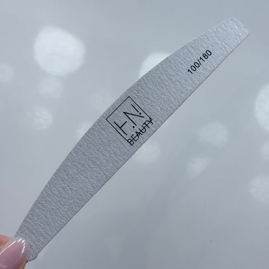 H.N.BEAUTY NAIL FILES - CRESCENT