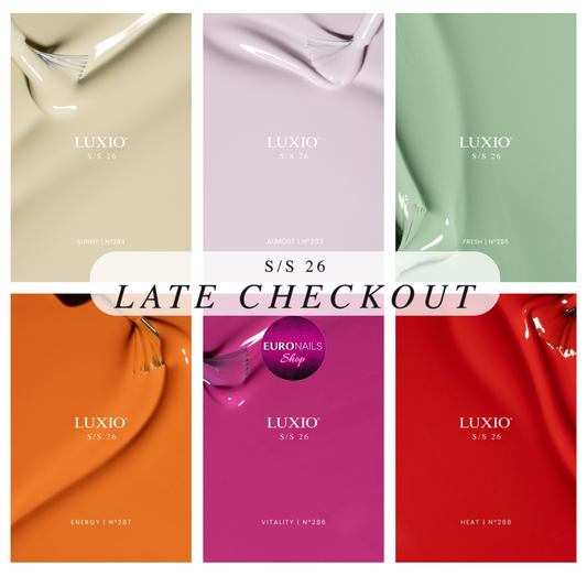COLOUR COLLECTIONS: LUXIO® S/S 26 "LATE CHECKOUT" NEW