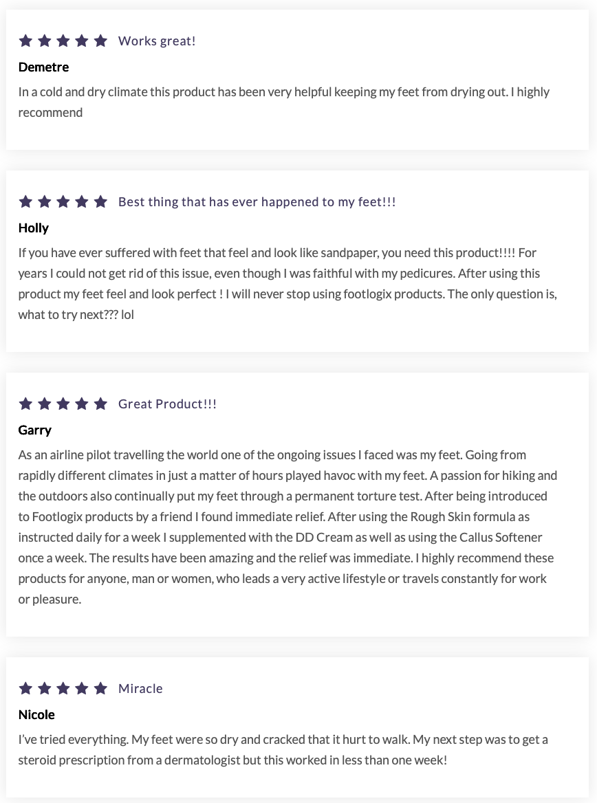 FOOTLOGIX® ROUGH SKIN FORMULA