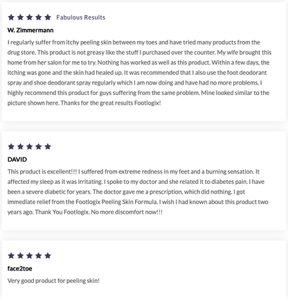 FOOTLOGIX® PEELING SKIN FORMULA