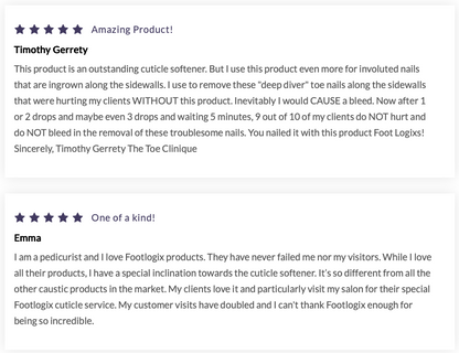 FOOTLOGIX® CUTICLE SOFTENER PROFESSIONAL 118 ML / 4 FL OZ