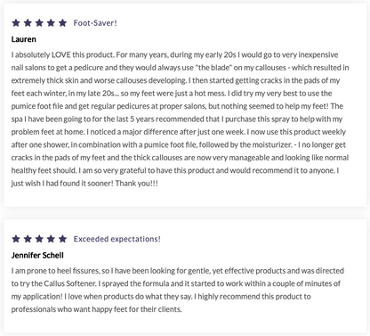 FOOTLOGIX® CALLUS SOFTENER