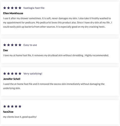 FOOTLOGIX ® "AT HOME" FOOT FILE