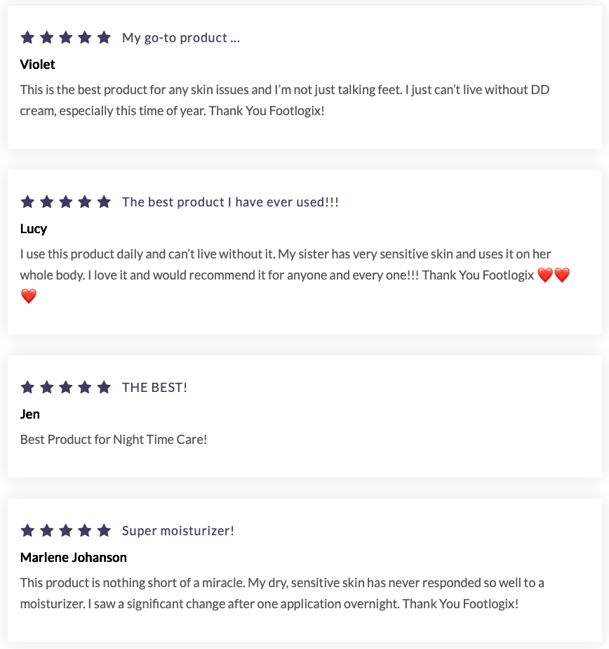 FOOTLOGIX® DD CREAM MOUSSE FORMULA