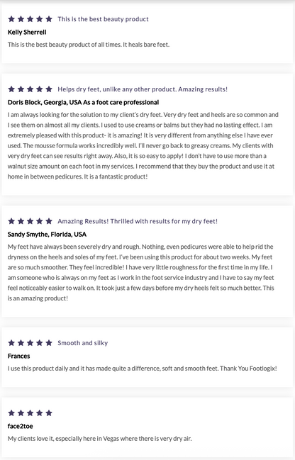 FOOTLOGIX® VERY DRY SKIN FORMULA