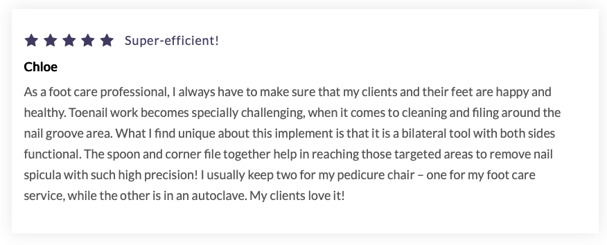 FOOTLOGIX® EXCAVATOR ROUND EDGE WITH FILE